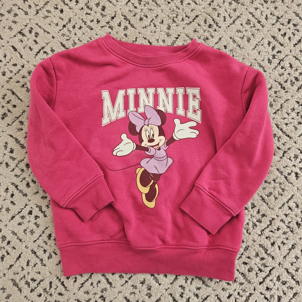 Disney Minnie Mouse Fuchsia Sweatshirt